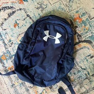 Navy blue under armor backpack